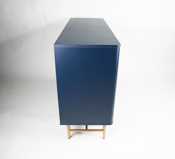 Navy Blue Credenza